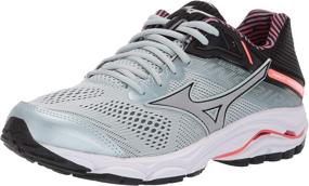 img 4 attached to Mizuno Womens Inspire Running Gray Silver