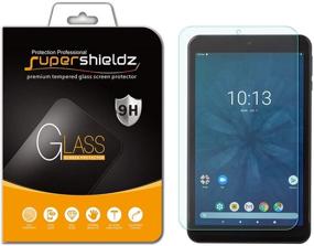 img 4 attached to 📱 Защитное стекло Supershieldz для планшета Onn Tablet Pro 8 дюймов - защита от царапин, без пузырей.