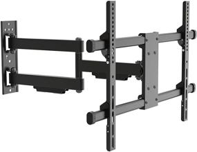 img 4 attached to Link2Home Full Motion Wall Mount: Securely Mount 32” – 90” TVs weighing up to 100 lbs