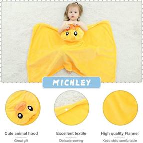 img 2 attached to 🐾 MICHLEY Animal Swaddling Blanket - Perfect for Toddlers and Kids' Home Decor - Available at Our Store!