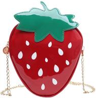 candice strawberry crossbody shoulder handbag women's handbags & wallets logo