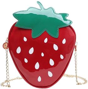 img 4 attached to Candice Strawberry Crossbody Shoulder Handbag Women's Handbags & Wallets