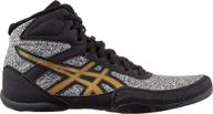 👟 asics kids matflex 6: top-notch wrestling shoes for young athletes logo