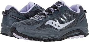 img 1 attached to Saucony Womens Running Charcoal Lavender