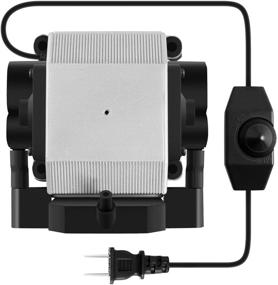 img 4 attached to VIVOSUN 332 GPH Air Pump - High-Performance 14W 4 Outlet for Aquarium and Hydroponic Systems - Efficient 21L/min Flow Rate