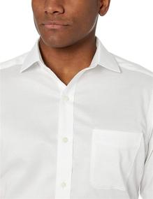 img 1 attached to Effortless Elegance: Buttoned Tailored 👔 Stretch Non Iron Men's Shirt Sleeves