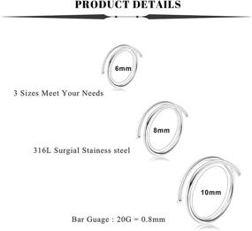 img 1 attached to Drperfect Pierced Surgical Piercing Jewelry