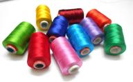 goelx silk thread: shiny, soft and ideal for jewelry making, tassel crafting, and embroidery – 10 must-have colors included logo