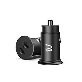 img 4 attached to Fast Charging USB C Car Charger Adapter, Aergiatech 2PCS 40W (20W+20W) Dual Type C PD 3.0 Port, Compatible with iPhone 13/13 Mini/13 Pro/12/12 Pro/11/11 Pro, Samsung S21/S20/S10, iPad Pro, AirPods