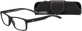 img 3 attached to Sportex Ar4163 Gray Reading Glasses for Men by Select-A-Vision - 29 mm US