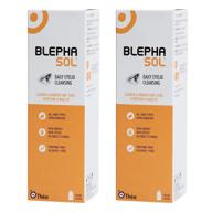 👀 100ml sensitive eyelids eye lotion - pack of 2 x blephasol logo