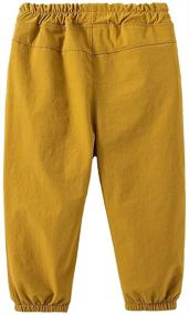 img 3 attached to 👖 Mud Kingdom Toddler Pants: Stylish Boys' Clothing with Embroidery Detailing
