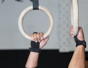 img 2 attached to 🤸 Ultimate Gymnastics Grips: Unrivaled Hand Protection for Cross Training, Pull Ups, Muscle Ups & More