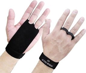 img 4 attached to 🤸 Ultimate Gymnastics Grips: Unrivaled Hand Protection for Cross Training, Pull Ups, Muscle Ups & More