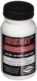 img 1 attached to 🔥 HARRIS BRPF4 Bridgit Paste Soldering Flux - Highly Efficient 4 oz. Jar