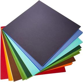 img 4 attached to Docrafts PM164400 Papermania Premium Smooth Solid Cardstock: Colossal Pack of 75, 12x12-Inch