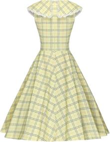 img 3 attached to GownTown Vintage Polka Dot Retro Cocktail Prom Dresses - 1950s 1960s Rockabilly Dresses