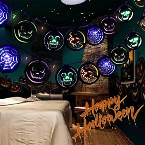 img 3 attached to Halloween Decorations Pumpkin Skullhead Decoration
