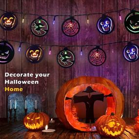 img 1 attached to Halloween Decorations Pumpkin Skullhead Decoration