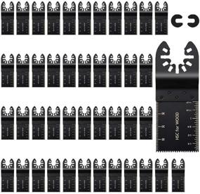 img 4 attached to 🔧 Intpro 40 Oscillating Tool Saw Blades: Unleash Your Woodworking Potential with Universal Multitool Blade Options for Porter Cable, Black & Decker, Rockwell, Ridgid, Ryobi, Milwaukee, DeWalt, Chicago, Craftsman