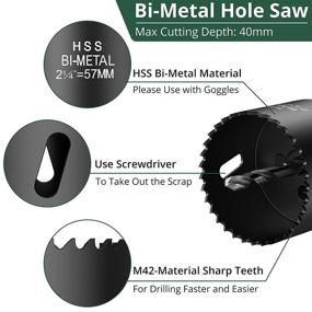 img 2 attached to 🔧 JiGiU Bi Metal 19 76mm Mandrels Aluminum: Cutting-Edge Tool for Precision Machining