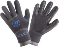 xs scuba 5mm dry five pyrostretch dry gloves: optimal protection and flexibility logo