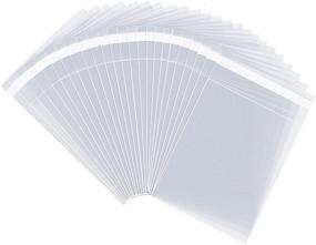 img 4 attached to 📦 Pack It Chic - 4” X 6” Clear Resealable Polypropylene Bags (1000 Pack) - Ideal for 4X6 Prints, Photos, A1 Cards, Envelopes - Self Seal, Durable Packaging