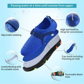 img 3 attached to 👟 Outdoor Toddler Boys' Lightweight Comfort Walking Athletic Shoes