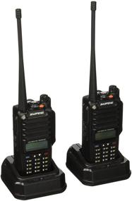 img 1 attached to BaoFeng GT-3WP Dual Band Waterproof Walkie Talkie, VHF/UHF 136-174/400-520MHz, with Programming Cable - 2 Pack