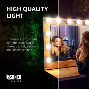 img 2 attached to Enhance Your Bathroom with Sunco Lighting's Dimmable Daylight Solution