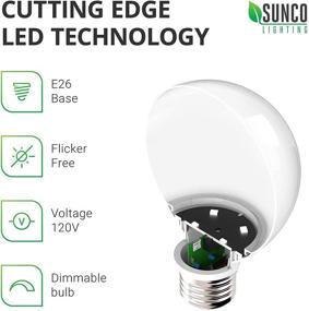 img 1 attached to Enhance Your Bathroom with Sunco Lighting's Dimmable Daylight Solution