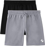 🏀 boys basketball shorts 2-pack from the children's place logo