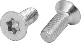 img 2 attached to Uxcell M6X16Mm Stainless Countersunk Screws