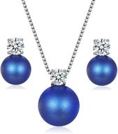 earrings necklaces jewelry inlaid swarovski logo