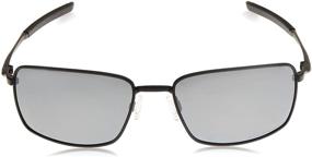 img 3 attached to Oakley Square Wire Sunglasses: Rectangular Frame Design