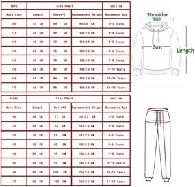 img 1 attached to 👕 Active Boys' Clothing: Hoodies, Pullovers, Tracksuits, and Sweatshirts