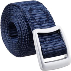 img 3 attached to 👌 High-Quality Squaregarden Nylon Tactical Webbing Military Belt Accessories for Men