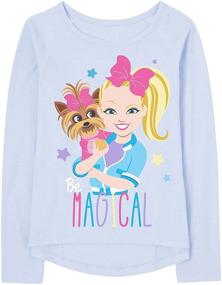 img 2 attached to Shop the Nickleodeon JoJo Siwa Clothes 2-Pack: Long & Short Sleeve Unicorn Tees for Girls