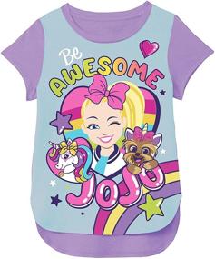 img 3 attached to Shop the Nickleodeon JoJo Siwa Clothes 2-Pack: Long & Short Sleeve Unicorn Tees for Girls