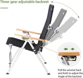 img 3 attached to Naturehike Outdoor Portable Recreational Aluminum