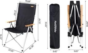 img 1 attached to Naturehike Outdoor Portable Recreational Aluminum
