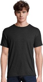 img 4 attached to 👕 Hanes FreshIQ Military Heather T Shirt for Men's Clothing in Shirts