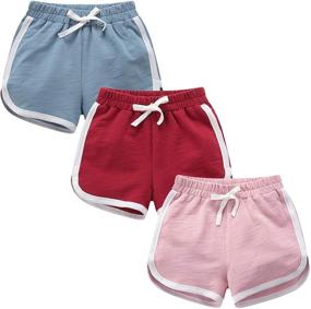 img 4 attached to 🏃 QtGLB Active Toddler Girls' Clothing: Perfect for Sports, Running, and Sleeping!