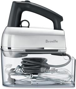 img 1 attached to 🔧 Breville BHM800SIL Handy Mix Scraper Hand Mixer: The Ultimate Silver Kitchen Essential