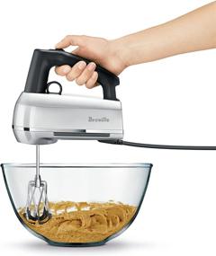 img 3 attached to 🔧 Breville BHM800SIL Handy Mix Scraper Hand Mixer: The Ultimate Silver Kitchen Essential