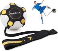 🔥 tipkits soccer training equipment for kids and adults - solo soccer training belt with enhanced leather fastening логотип