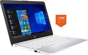 img 3 attached to 💻 2021 HP Stream 11.6-inch Laptop PC: Intel Celeron, 4GB RAM, 64GB eMMC, Windows 10 S, Office 365, Fairywren Card – White