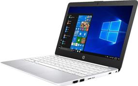 img 2 attached to 💻 2021 HP Stream 11.6-inch Laptop PC: Intel Celeron, 4GB RAM, 64GB eMMC, Windows 10 S, Office 365, Fairywren Card – White