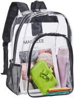 🎒 secure your belongings with the transparent bookbag through-backpack логотип