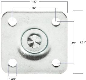 img 2 attached to 🔄 Swiveling Twin Wheel Casters: Enhancing Mobility with Increased Capacity